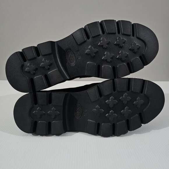 Sofft Satara Chunky Horsebit Loafer Lug Sole Chocolate Brown Suede Size 9.5 - Picture 10 of 12